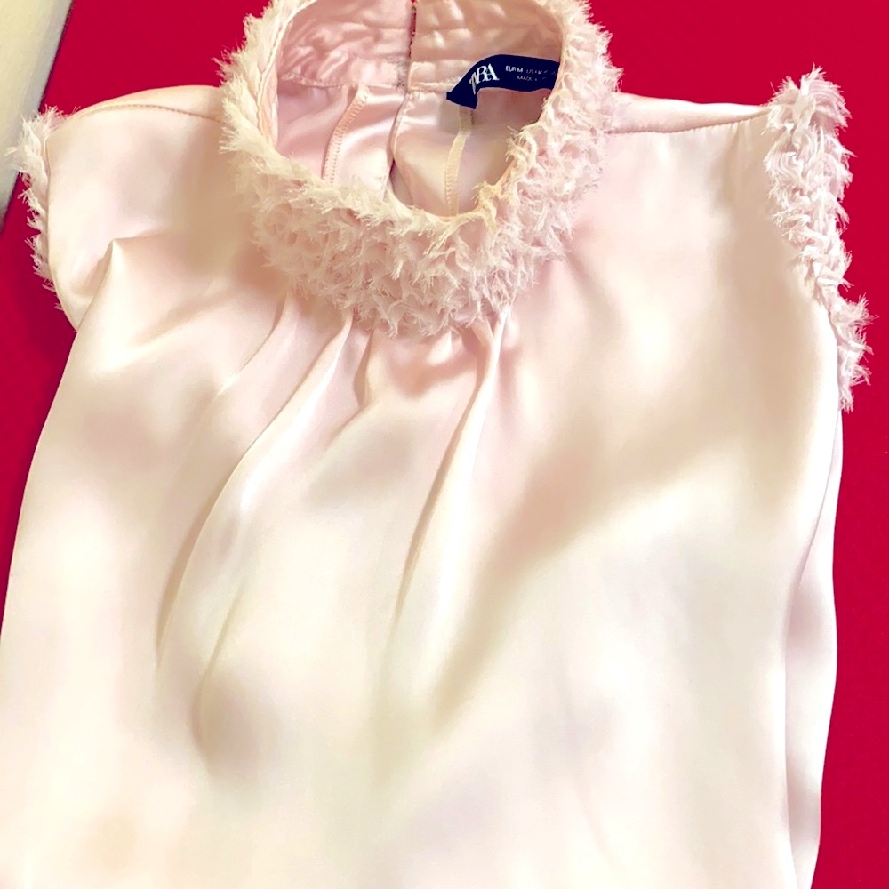 Zara Beautiful tunic in light pink